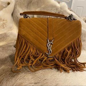 Ysl fringe bag.
